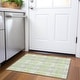 preview thumbnail 91 of 121, Premium Washable Super Soft Modern Plaid Mayfield Rug Aloe - 1'8" x 2'6"