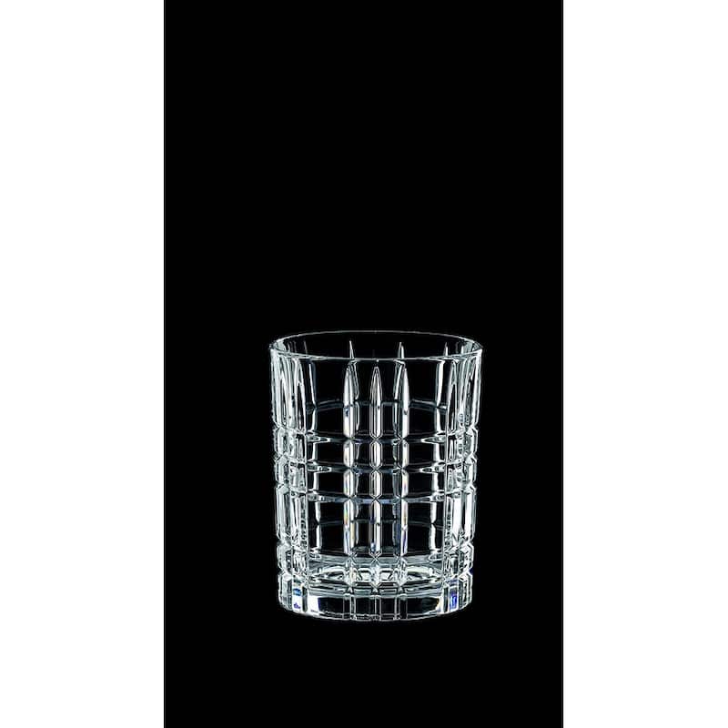 Nachtmann Set of 4 Square Series Whisky Glasses - 12.16 oz.