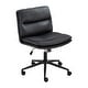 preview thumbnail 31 of 43, Roundhill Bizerte Adjustable Swivel Criss Cross Chair, Wide Seat Office Chair Vanity Chair