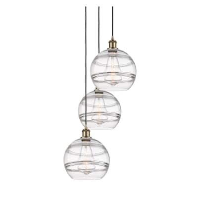 Innovations Lighting 113B-3P-36-17 Rochester Pendant Rochester 3 Light