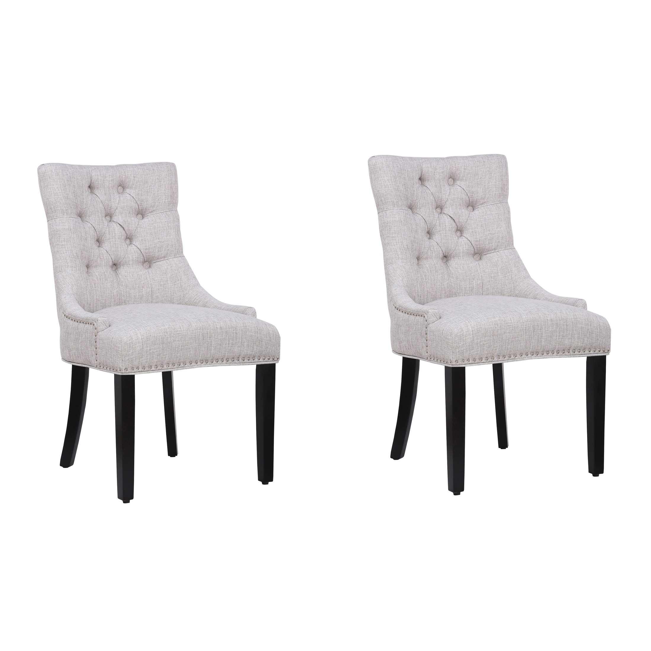 Grandview Tufted Dining Chair Set of 2 Upholstered On Sale