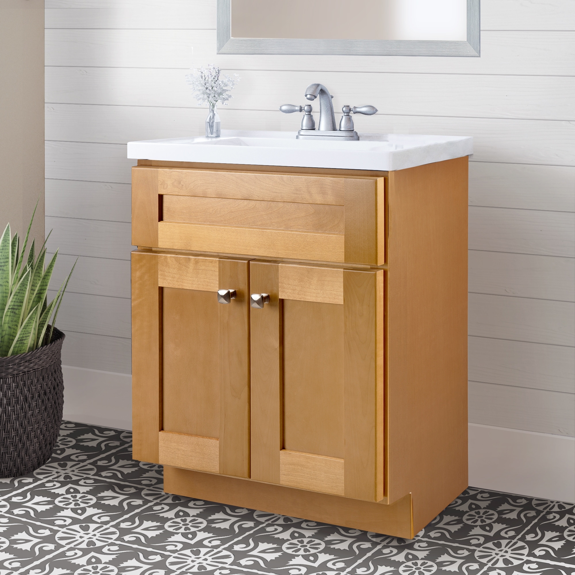 24 inch bathroom shop vanity without top