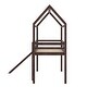 preview thumbnail 7 of 9, Twin Size Wooden Loft Bed with Integrated Slide and Guardrails for Safe and Imaginative Children's Bedrooms