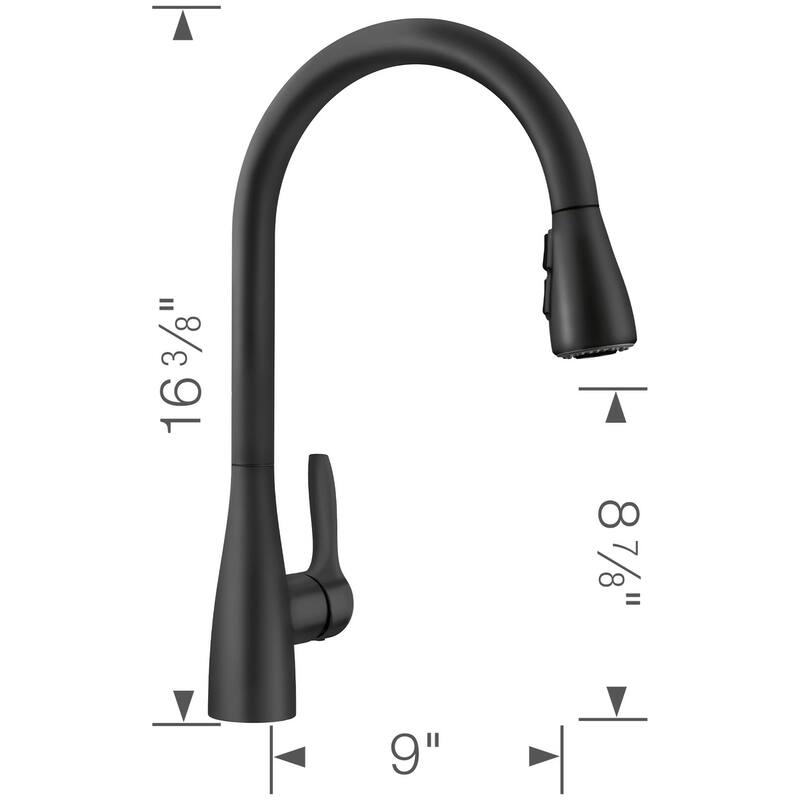 Blanco Atura 1.5 GPM Single Hole Pull Down Kitchen Faucet