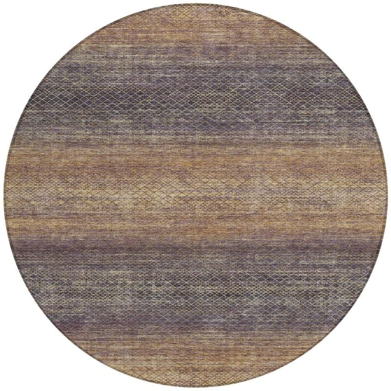 HomeRoots Geometric Transitional Rectangle Outdoor Rug