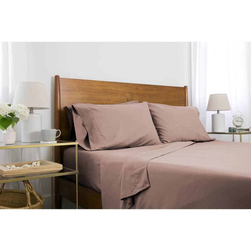Twin/Twin XL Dorm Room Ultra-Soft Deep Pocket 4-piece Bed Sheet Sets