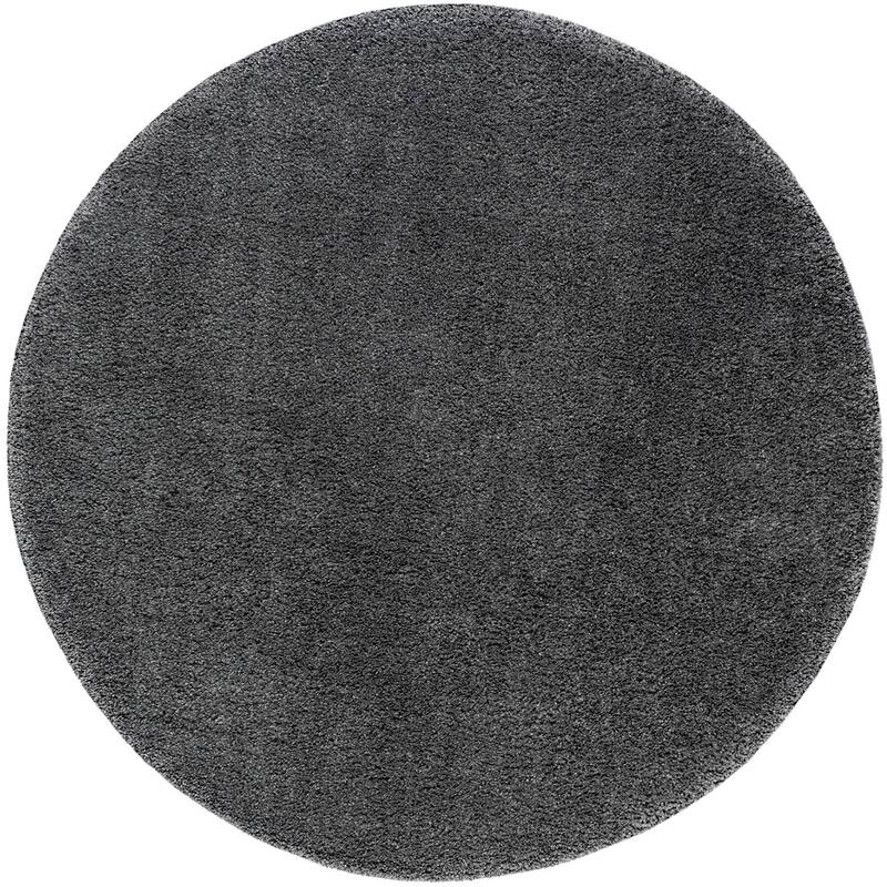 Sohni Shag Farmhouse Solid Color Indoor Area Rug