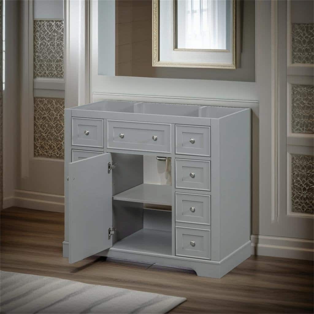 36" Bathroom Vanity without Sink