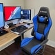 preview thumbnail 7 of 38, Furniwell Gaming Chair Computer Office Chair with Footrest