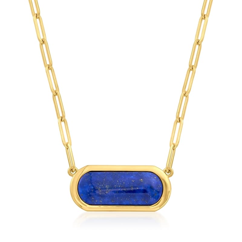 925 Sterling Silver Lapis Lazuli Necklace
