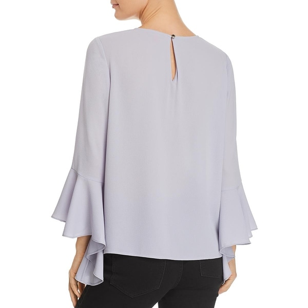 Vince Camuto Womens Crepe Soft Pullover Top