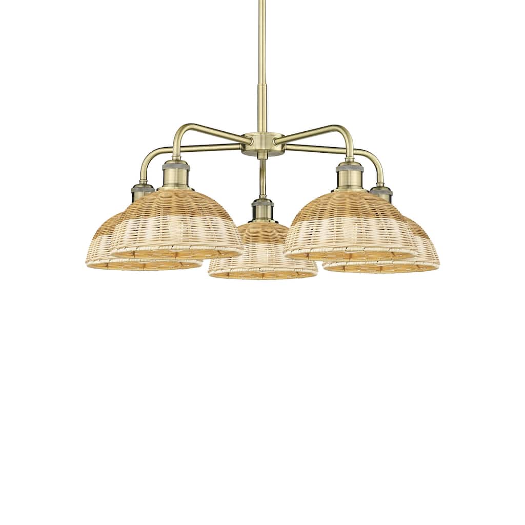 Innovations Lighting 516-5CR-14-28 Bristol Natural II Chandelier