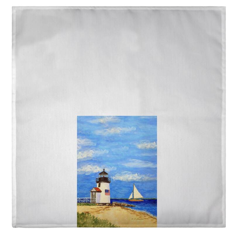 Brant Point Lighthouse, MA Guest Towel - 20x20