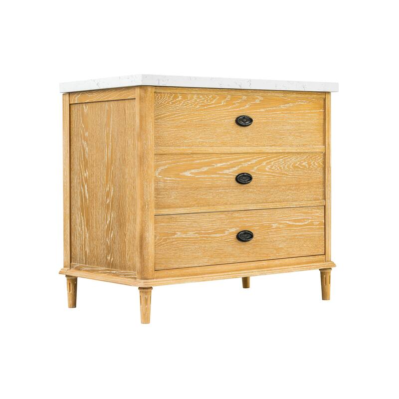 37'' Ferndale Bathroom Vanity with Engineered Stone Top