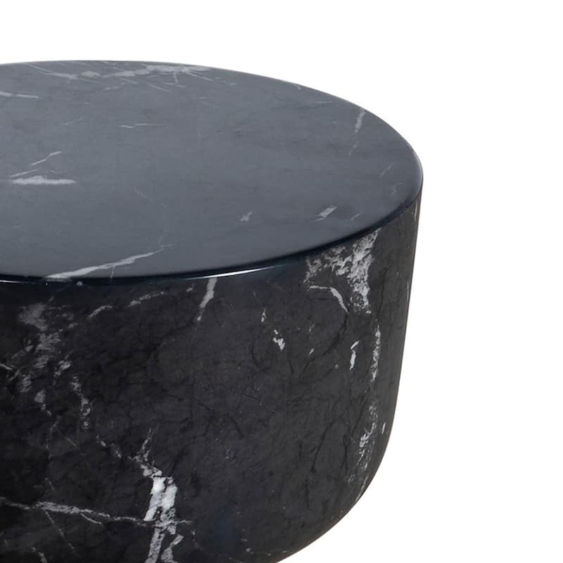 Bristol Side Table, Marble Finish