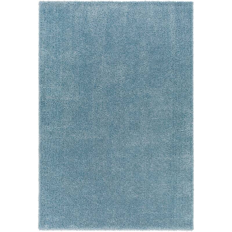 Livabliss Cloudy Solid Plush Area Rug