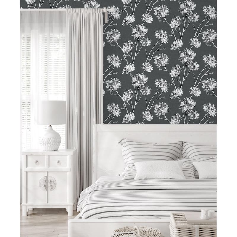 Seabrook Designs One O'Clocks Prepasted Wallpaper