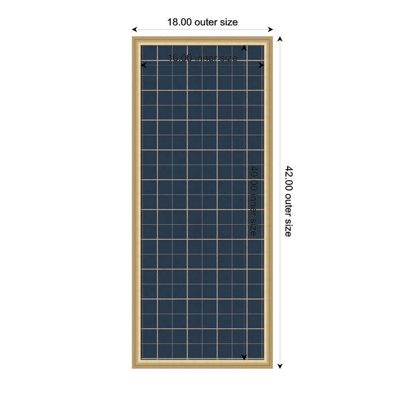 Kate and Laurel Framed Fabric Pinboard Navy Blue Plaid Wall Organization