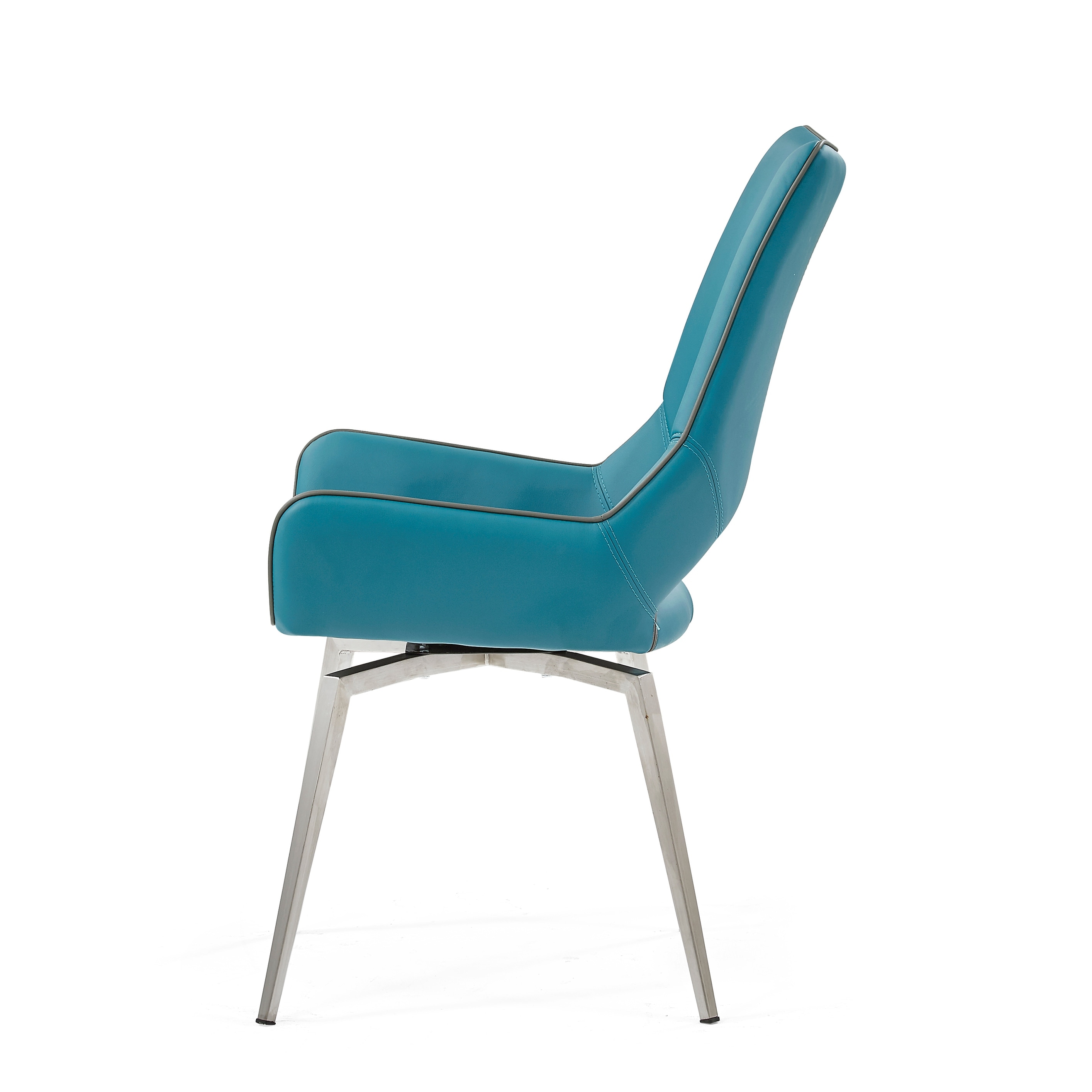 Shop Black Friday Deals On Bucket Seat Style Turquoise Dining Chair N A Overstock 18971087