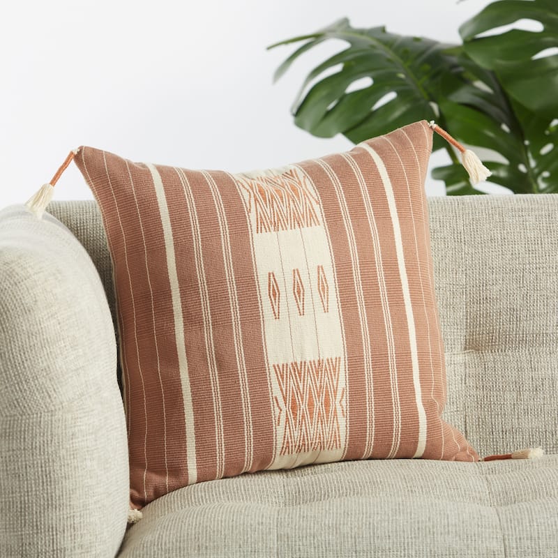 Sarada Hand-Loomed Tribal Pillow