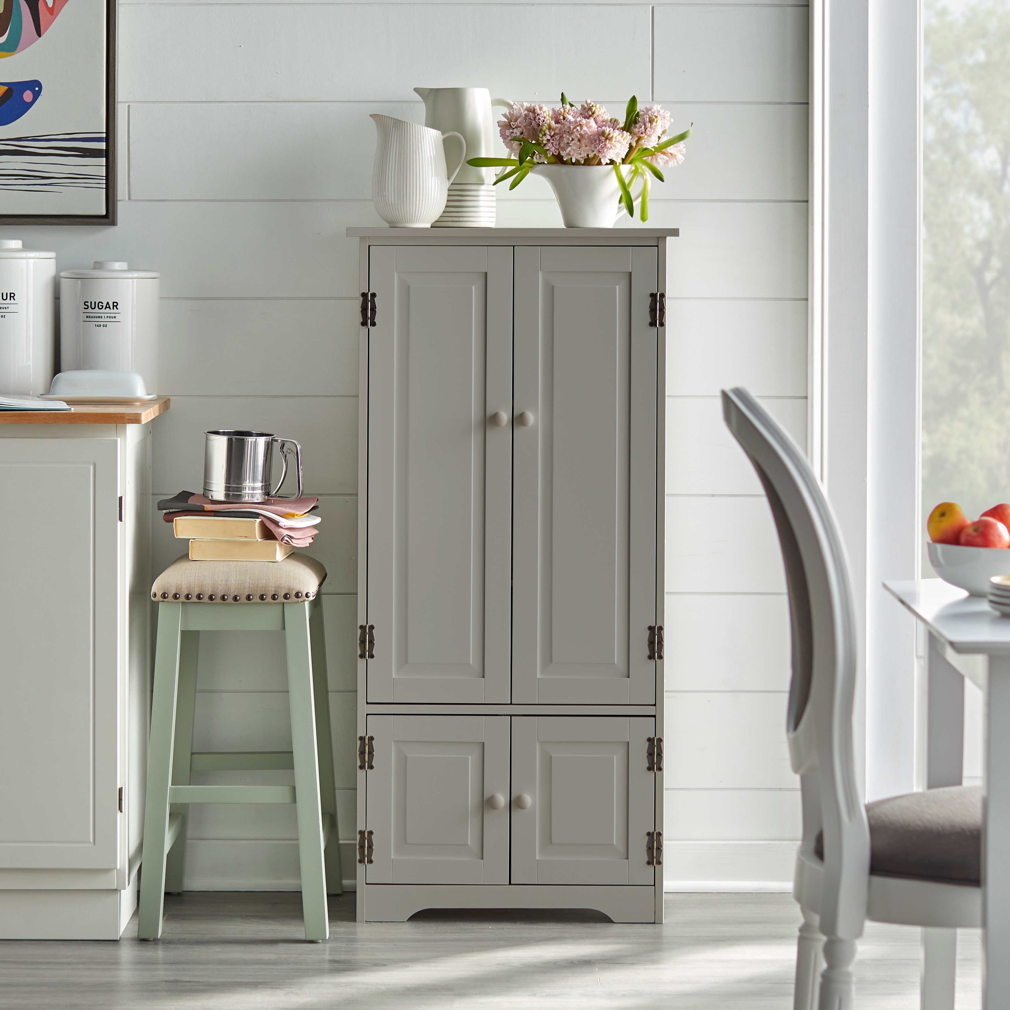 Simple Living Aston 4-Door Tall Cabinet