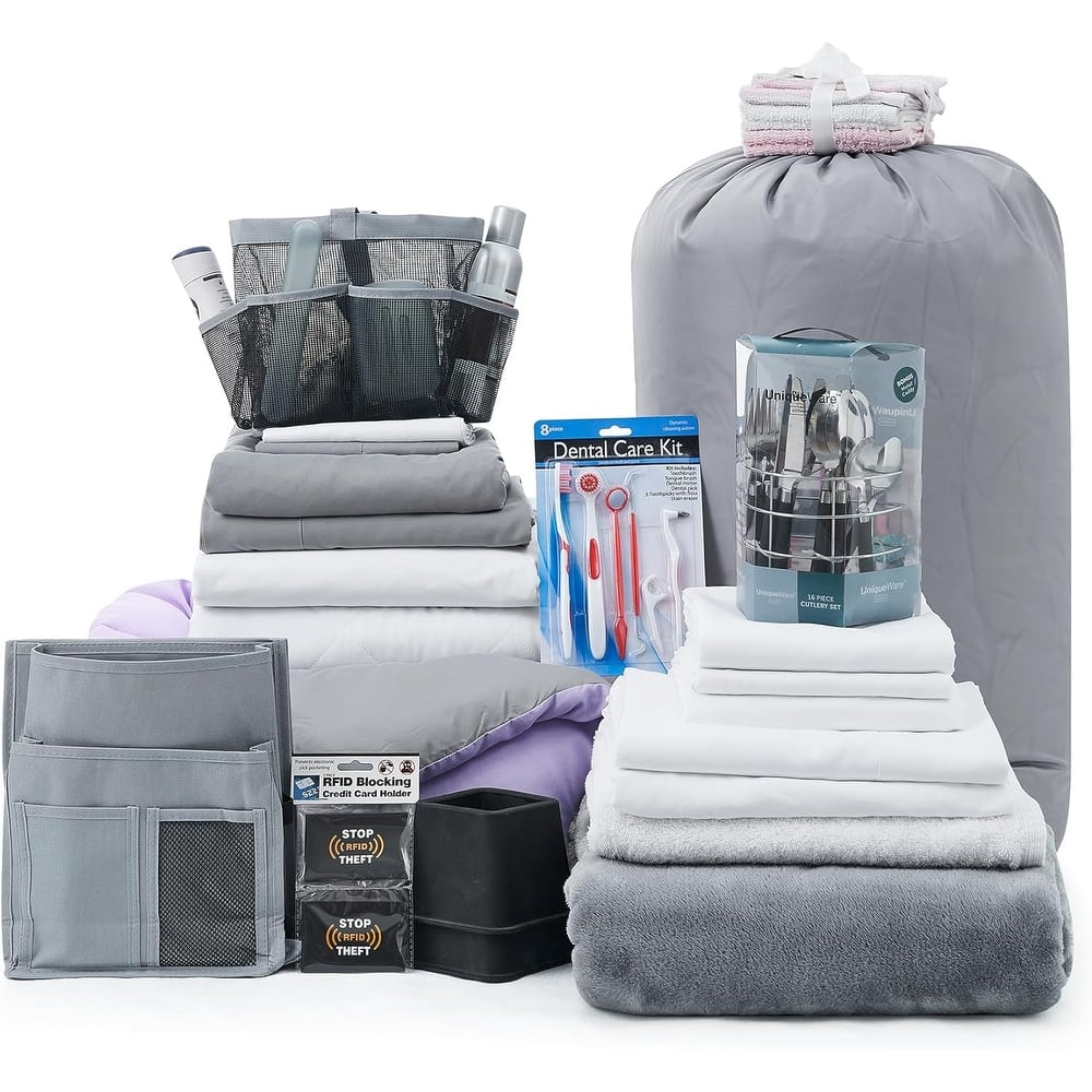 Totally Complete - 44-Piece College Dorm Twin XL Essentials Set