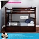 preview thumbnail 16 of 42, Max and Lily Twin Bunk Bed with Storage Drawers