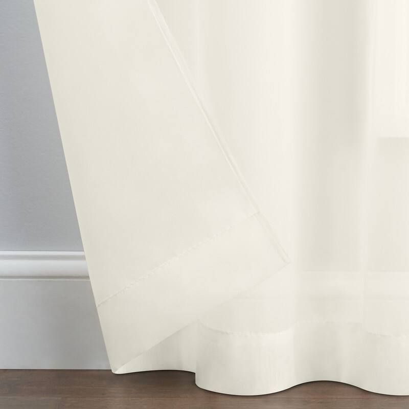 Eclipse Victoria Voile Curtain Panel Pair
