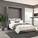 preview thumbnail 41 of 84, Pur 59W Full Murphy Bed by Bestar Bark Gray