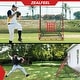 preview thumbnail 5 of 5, Zealfeel Baseball Rebounder Net 4x4.5FT with 3 Angles, Pitch Back Trainer with 2 Strike Zones