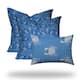MOA Collection Indoor/Outdoor Lumbar Pillow Set, Sewn Closed - 20 x 20 - 20 x 20