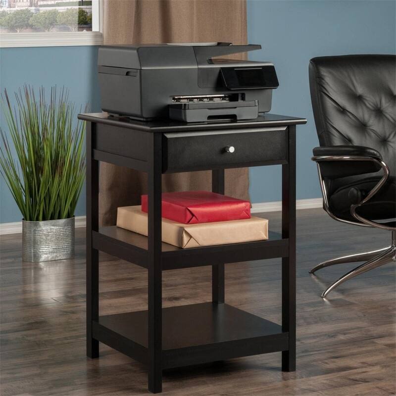 Desk Side Wire Machine Stand - 20.2"D x 20.8"W x 30.7"H