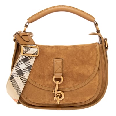 Burberry Small B Clip Messenger Bag