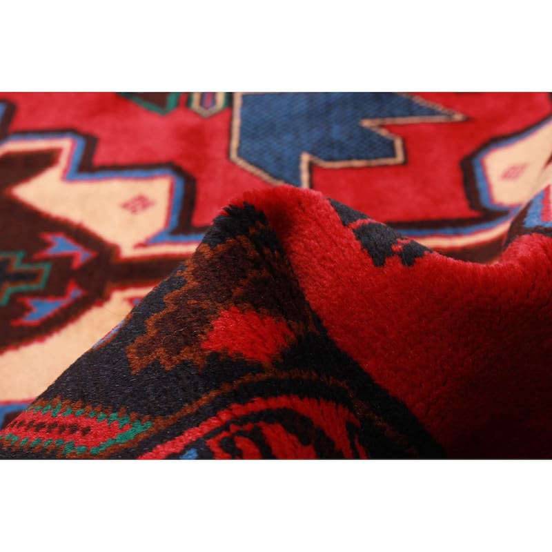 Teimani Red Rug 3'0" x 4'10" - 3'0 x 4'10