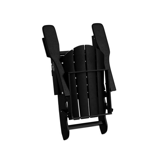 Laguna Outdoor Eco-Friendly Poly Folding Adirondack Chair (Set of 2)