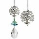 preview thumbnail 1 of 2, Crystal Fantasy Suncatcher - Tree of Life