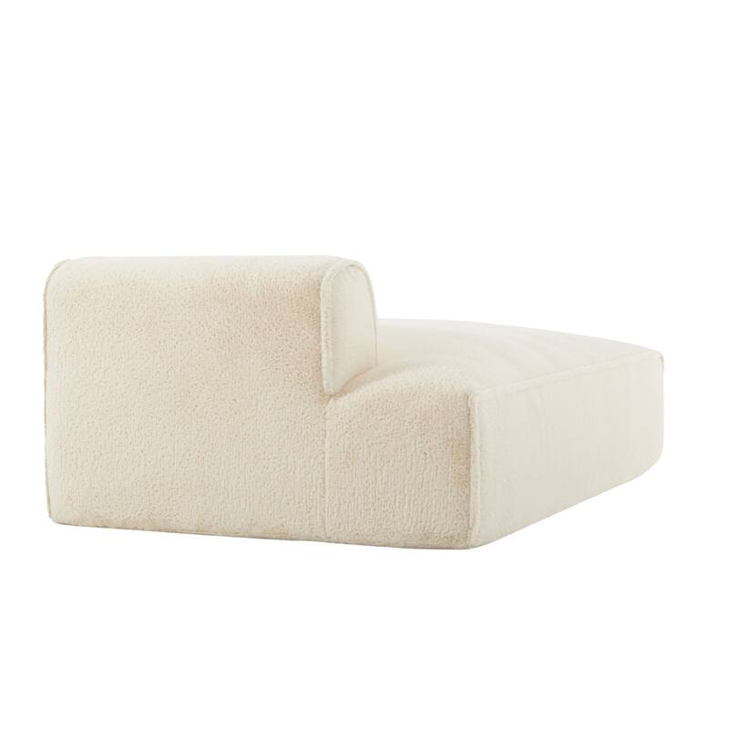 72" Oversized Modular Sofa Compressed Spacious Foam-Filled Sofa Bed