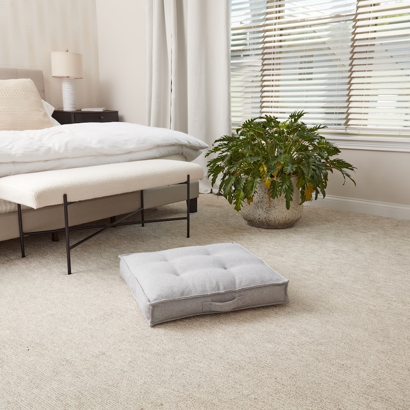 Square Tufted Floor Pillow