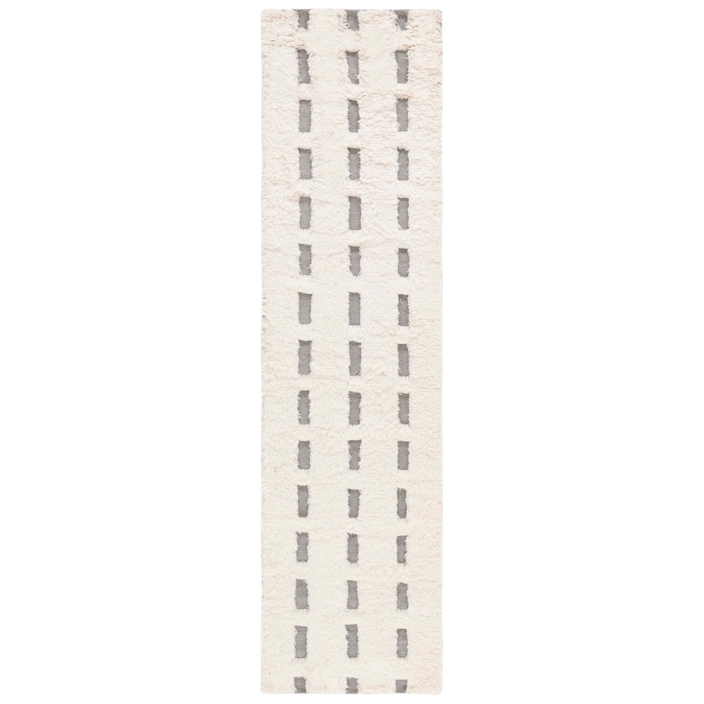 SAFAVIEH Handmade Casablanca Shag Arnela Wool Rug