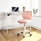 preview thumbnail 86 of 91, HomyLin Armless Swivel Kids Desk Chair with Mesh Padded Seating