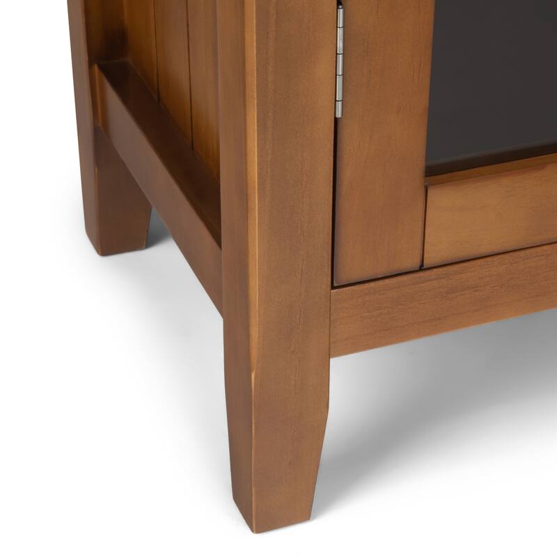 WYNDENHALL Normandy 39-in. Solid Wood Storage Cabinet - 39"w x 17"d x 42.2"h