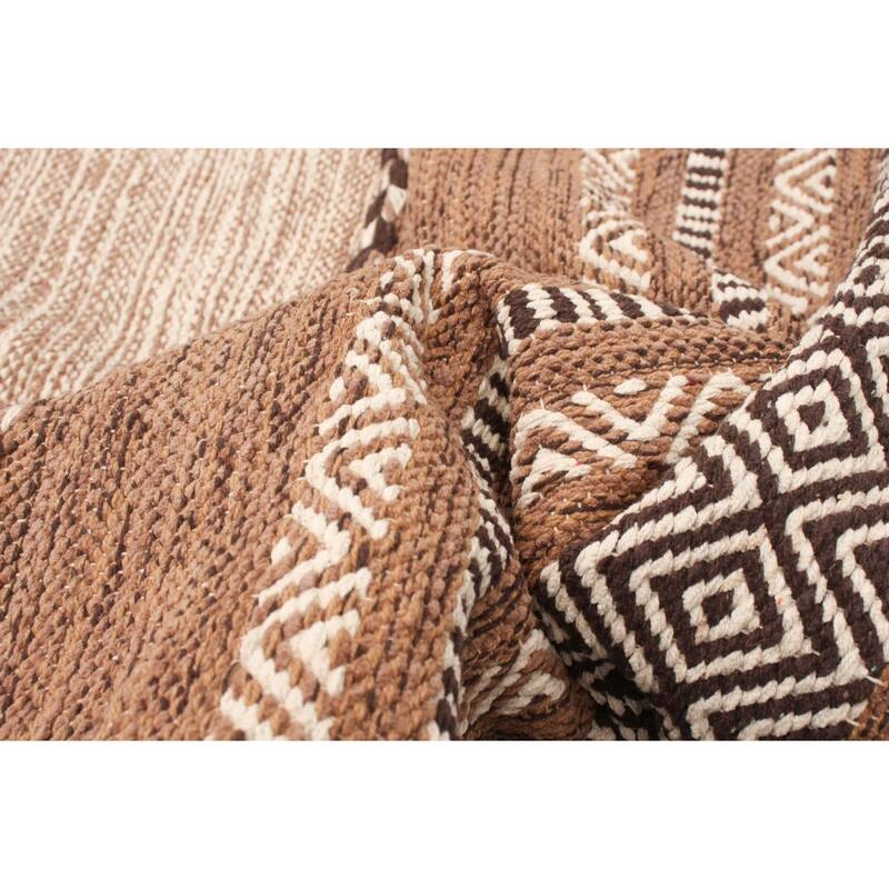 ECARPETGALLERY Arizona Flat-weave Wool Kilim Area Rug