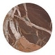 preview thumbnail 15 of 14, NADAAL STUDIOS Isolde, Round Accent Table with Banswara Marble, White - 36 X 36 X 18