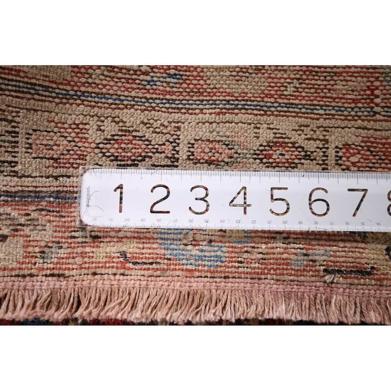 Malayer Antique Persian Runner Rug Handmade Wool Carpet - 3'1" x 13'3"