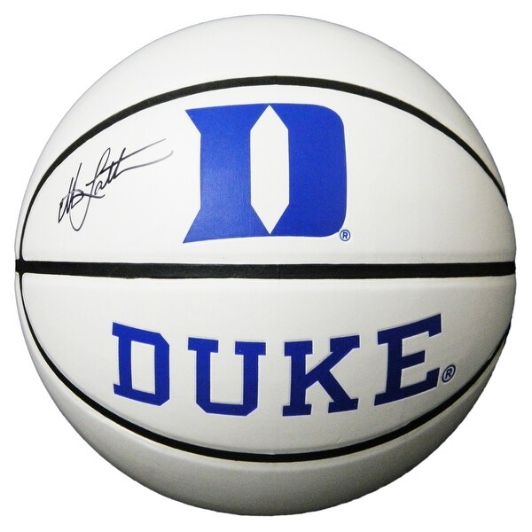 Shop Christian Laettner Duke Blue Devils Baden White Team Logo