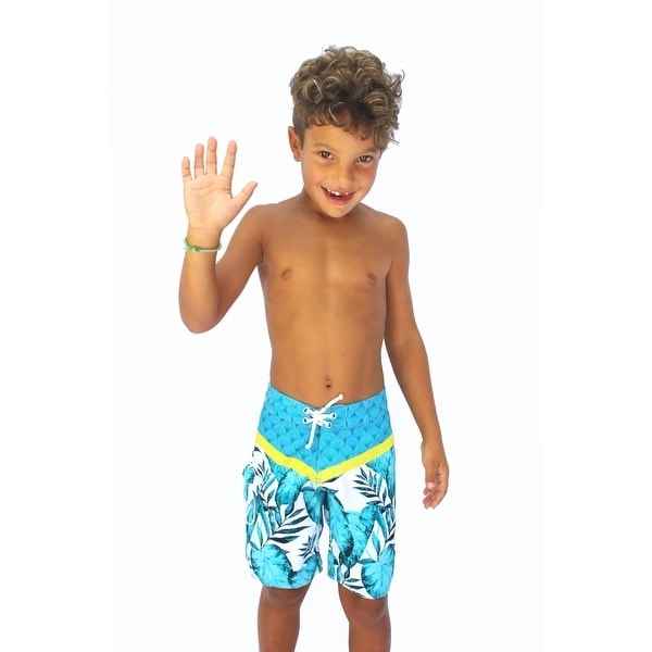 little boy in swimwear