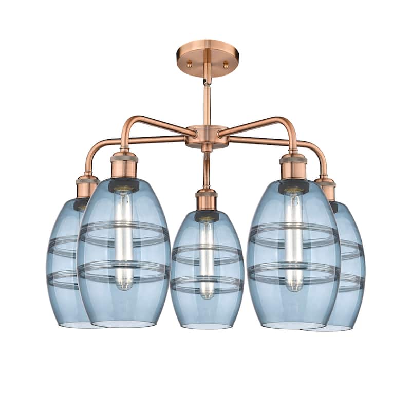Innovations Lighting 516-5CR-14-24 Vaz Chandelier Vaz 5 Light 24" Wide