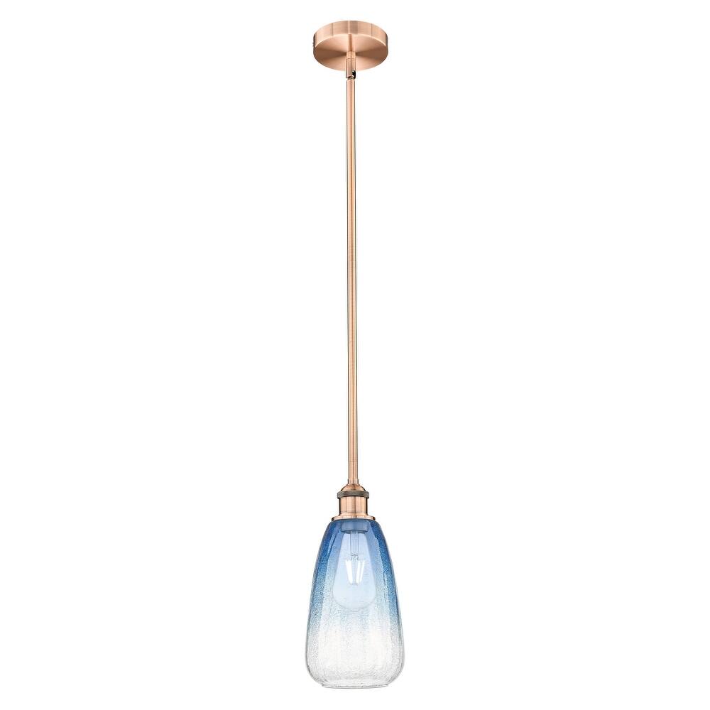 Innovations Lighting Endless Possibilities Edison - Brookhaven Almond - 1 Light 6" Stem Hung Mini Pendant