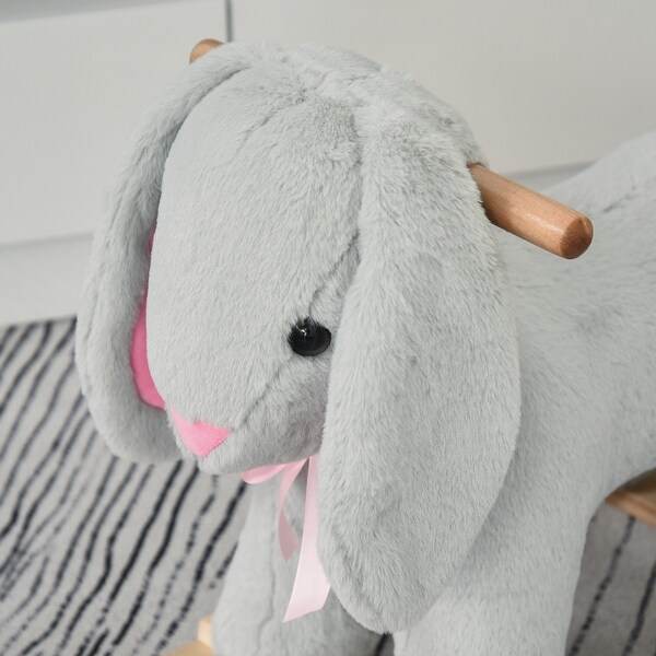 bunny plush rocker
