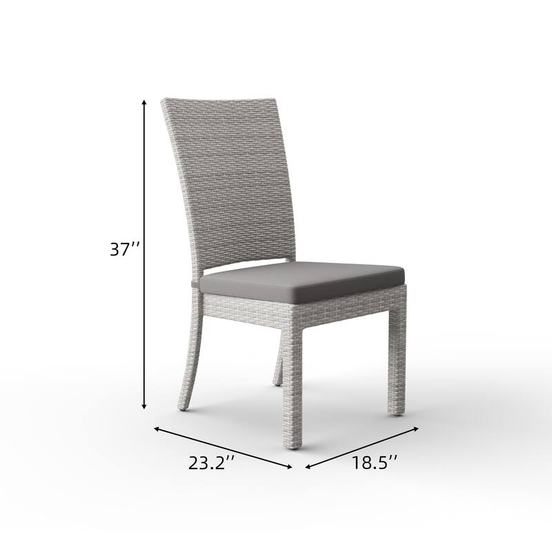 9-Piece Outdoor Patio Woven Dining Set